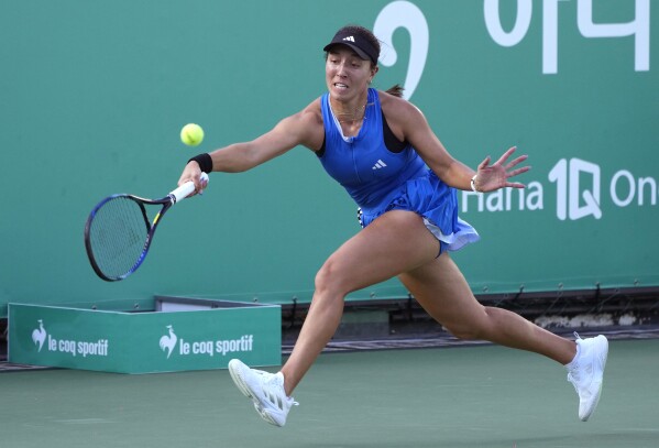 Jessica Pegula reaches quarterfinals at Korea Open. Ons Jabeur